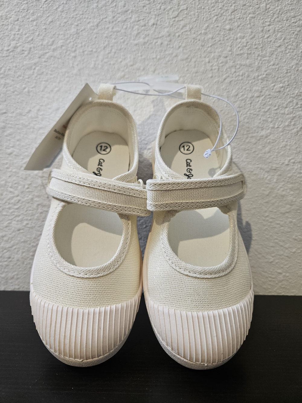 Cat & Jack Cream Mary Jane Shoes for Kids